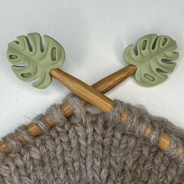 Maskestopper - Monstera-blad