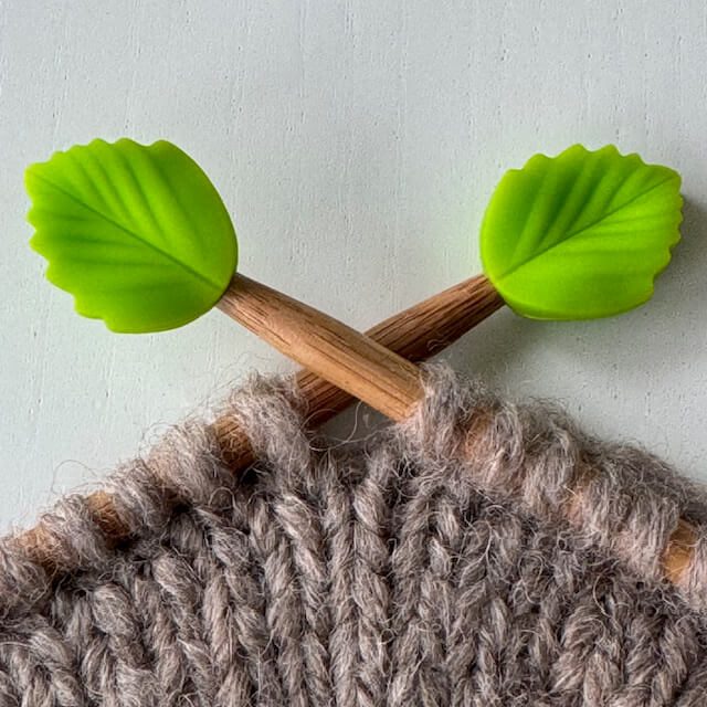 Maskestopper - Blad, grønt