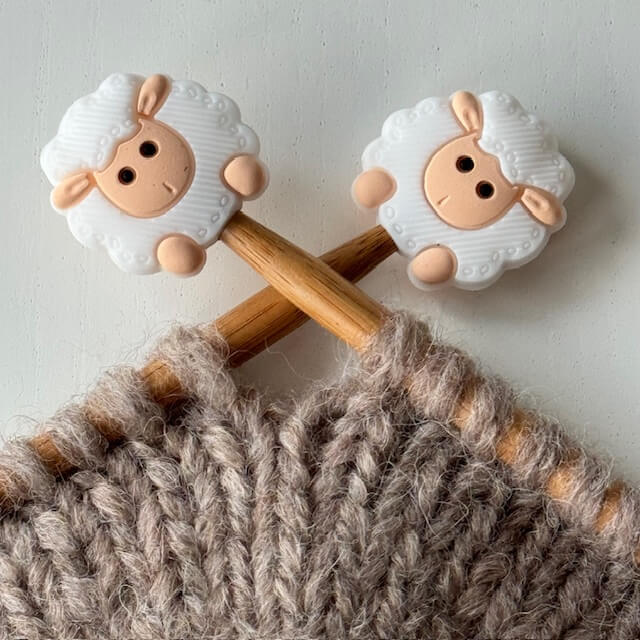 Maskestopper - Får (hvid)