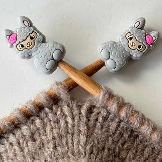 Maskestopper - Babylama, grå