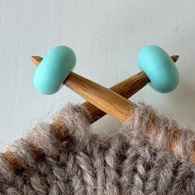 Maskestopper - Oval, Lys turkis