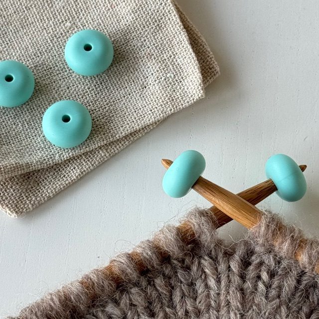 Maskestopper - Oval, Lys turkis