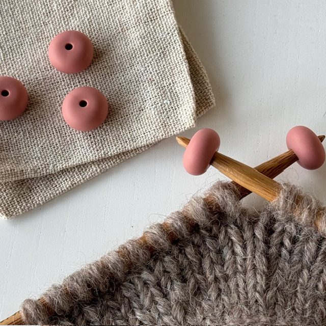 Maskestopper - Oval, terracotta