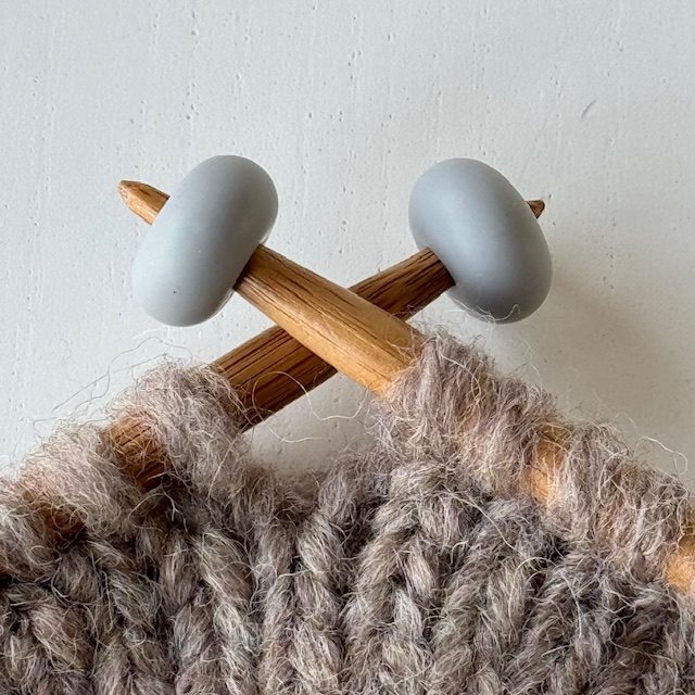 Maskestopper - Oval, grå