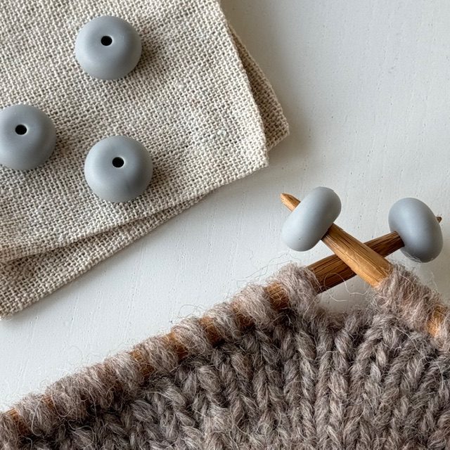 Maskestopper - Oval, grå