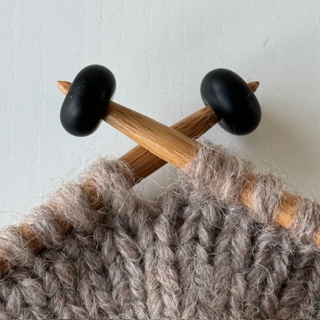 Maskestopper - Oval, sort