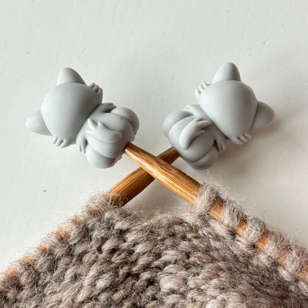 Maskestopper - Kat (grå), 3D