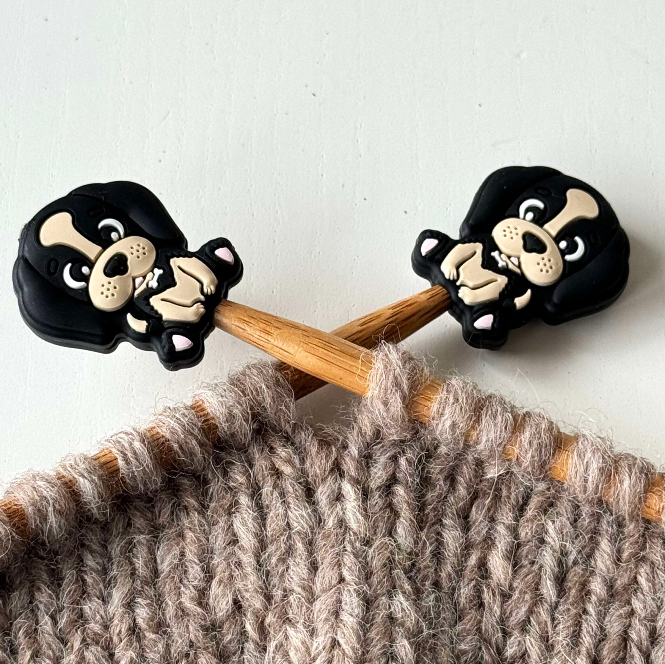 Maskestopper - Hund (sort)