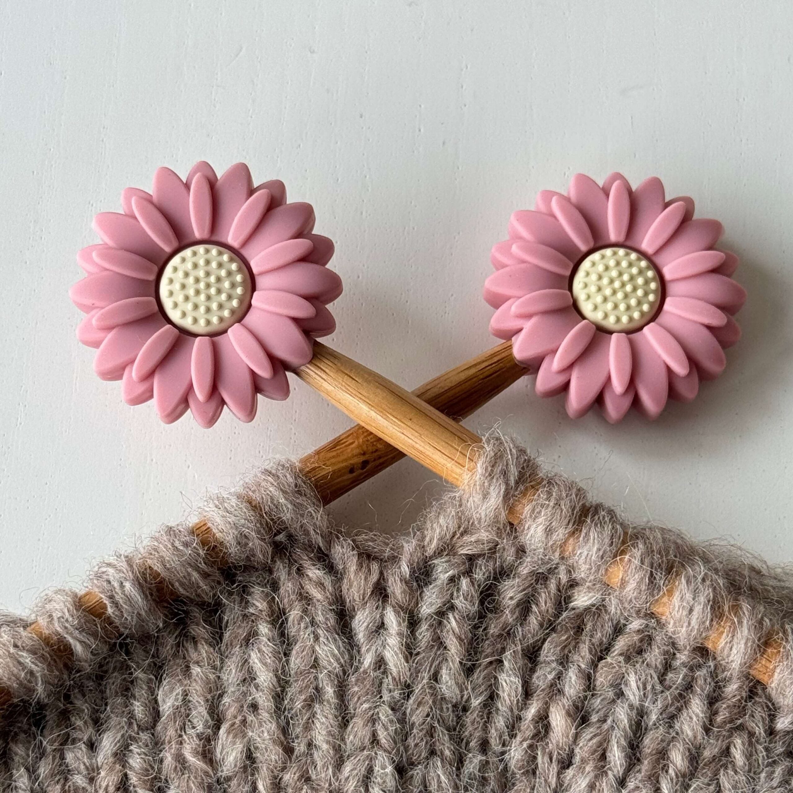 Maskestopper - Rosa blomst