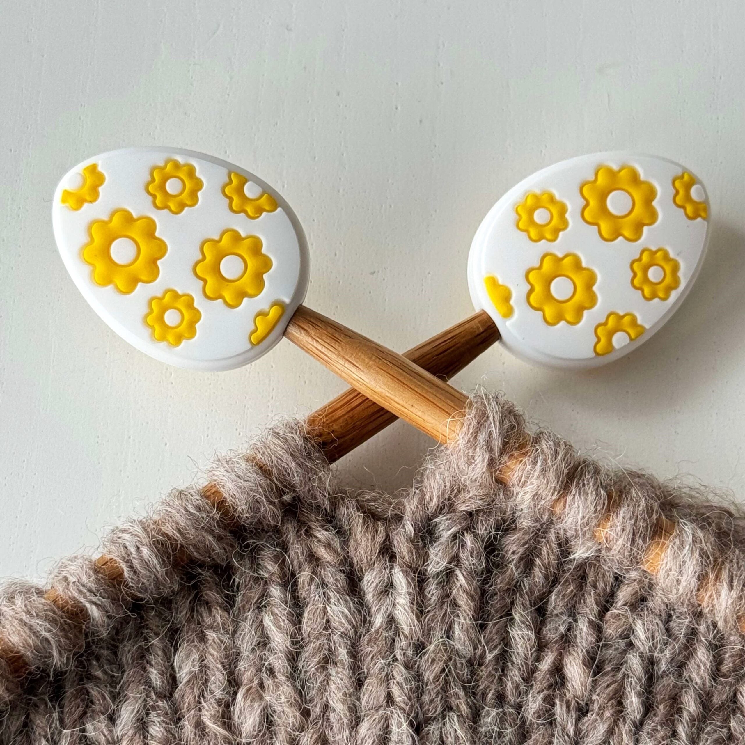 Maskestopper - Påskeæg, hvidt