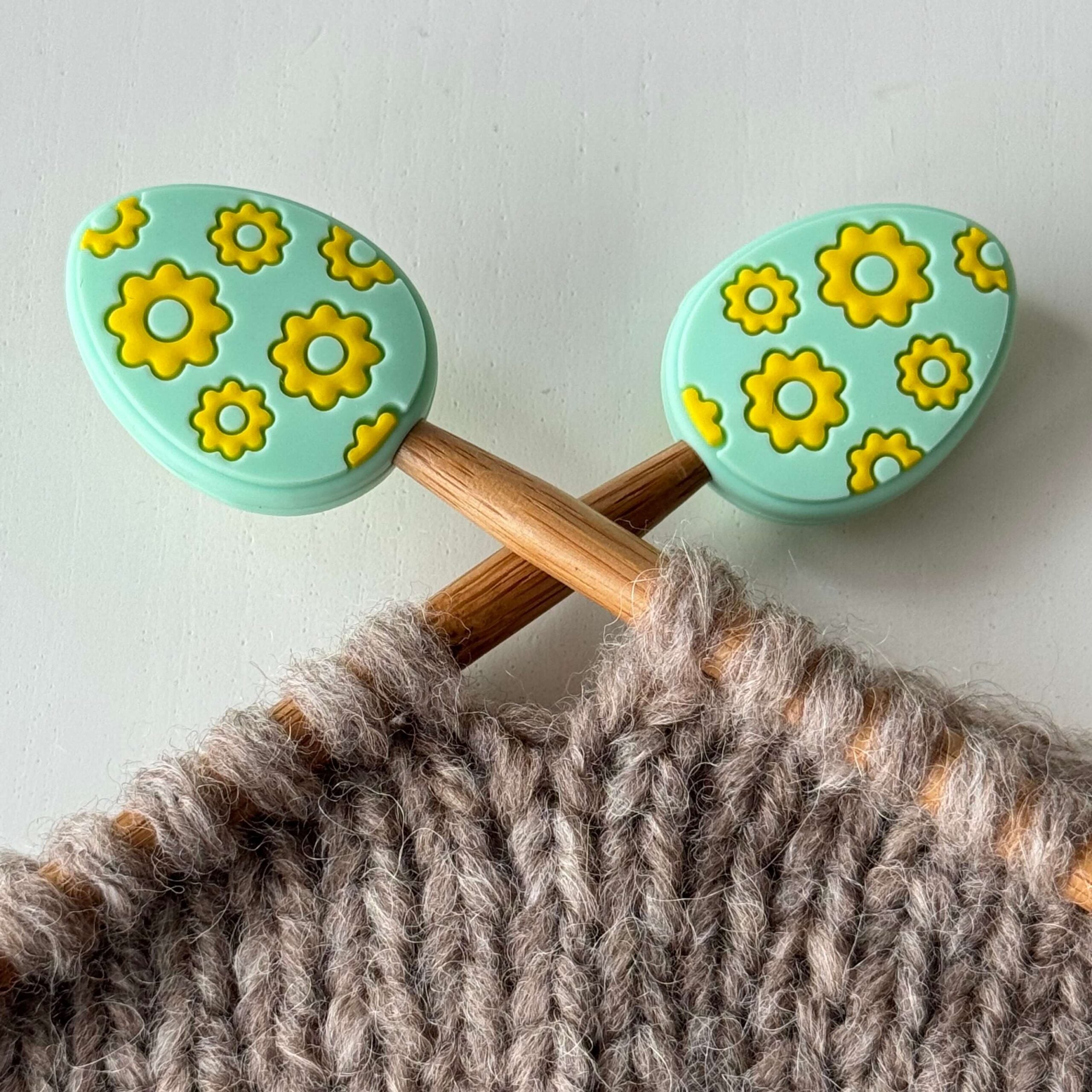 Maskestopper - Påskeæg, Turkis