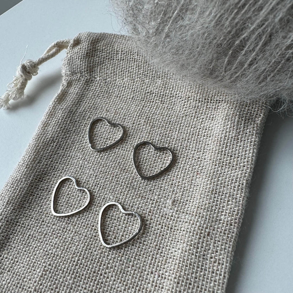 Markør-ring (sølv hjerte)