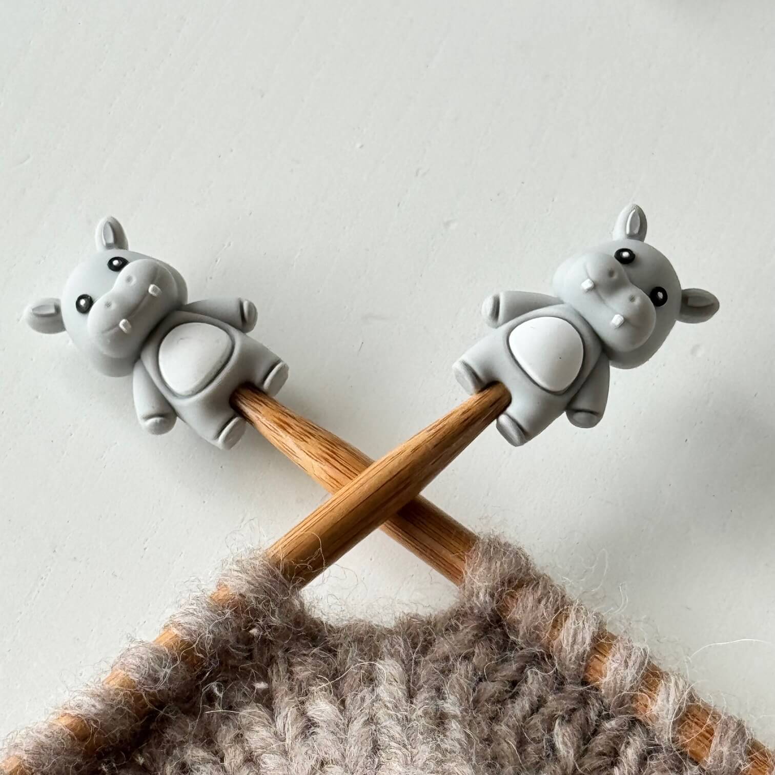 Maskestopper - Flodhest, 3D