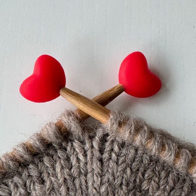 Maskestopper - Hjerte, Rødt